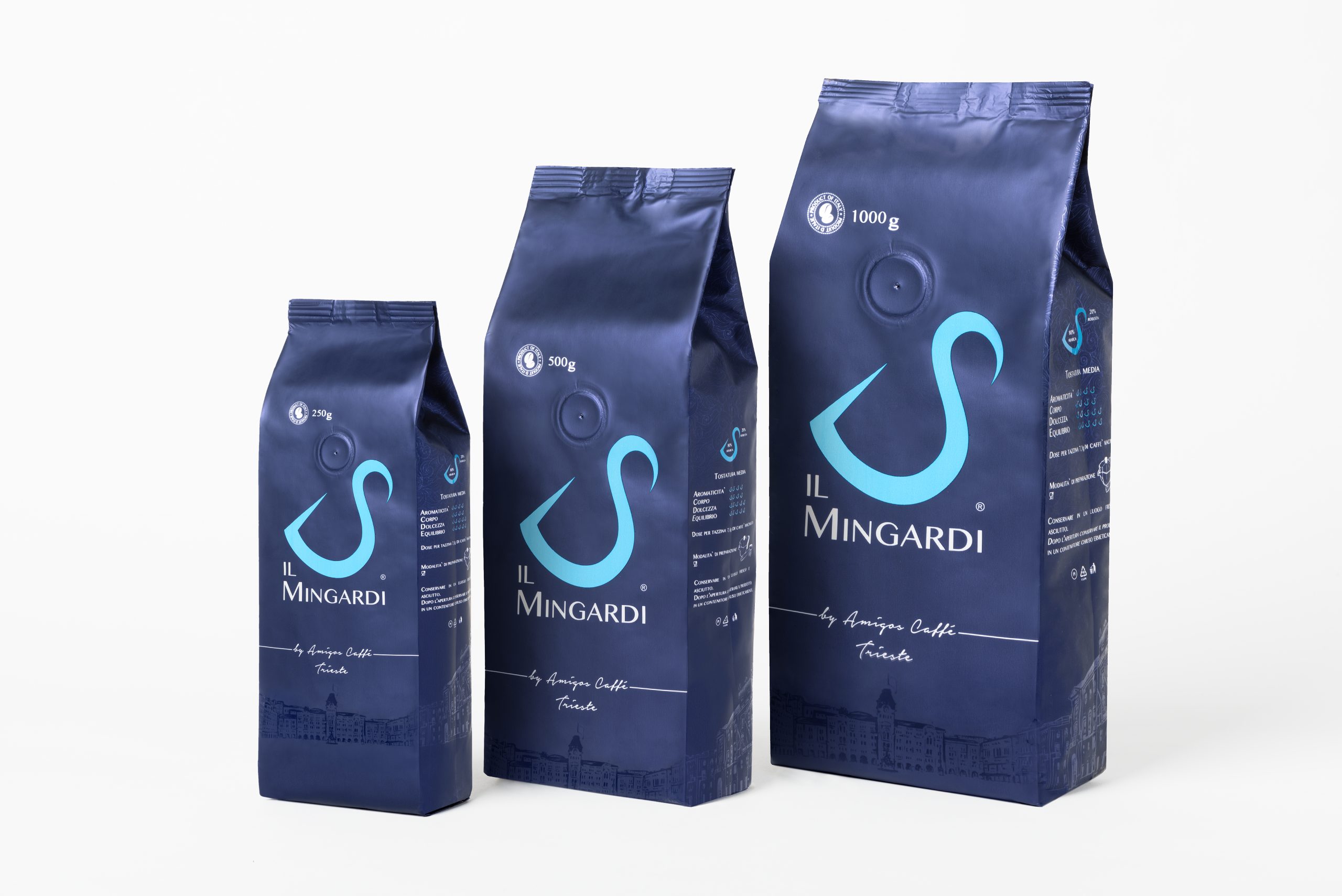 Amigos caffè makes a debut at host with its il mingardi s riserva blend and its new franchising project