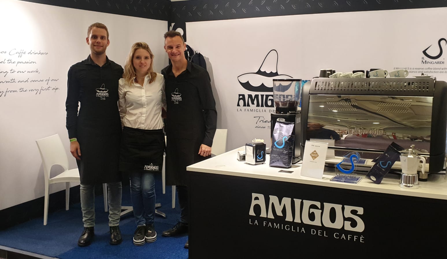 Il Mingardi S by Amigos Caffè conquista tre stelle al Bellavita Expo