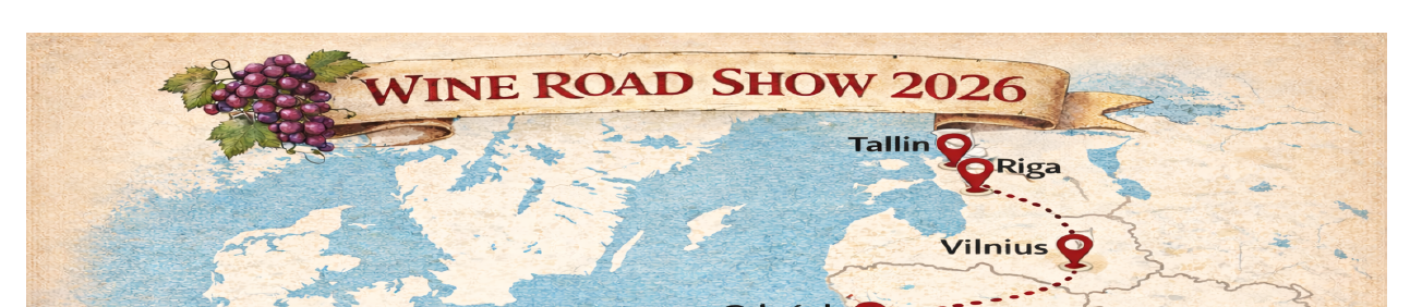 Amigos Caffè al Wine Road Show 2026: sei tappe tra Polonia e Paesi Baltici per raccontare il caffè italiano